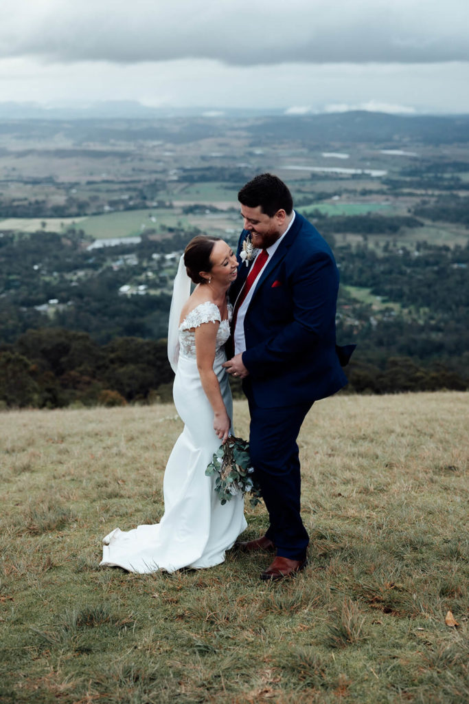 Chantelle and Matt at the lookout